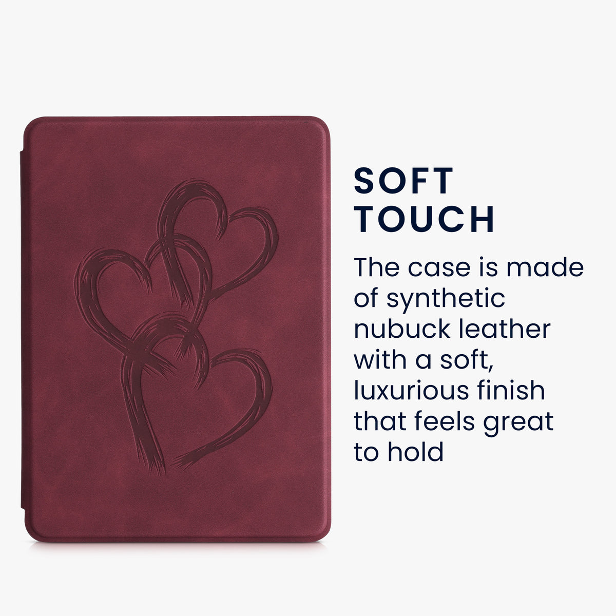 Faux Leather Flip Case for Kindle Paperwhite 11th Generation 2021