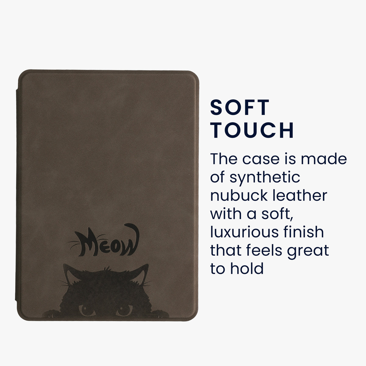 Faux Leather Flip Case for Kindle Paperwhite 11th Generation 2021