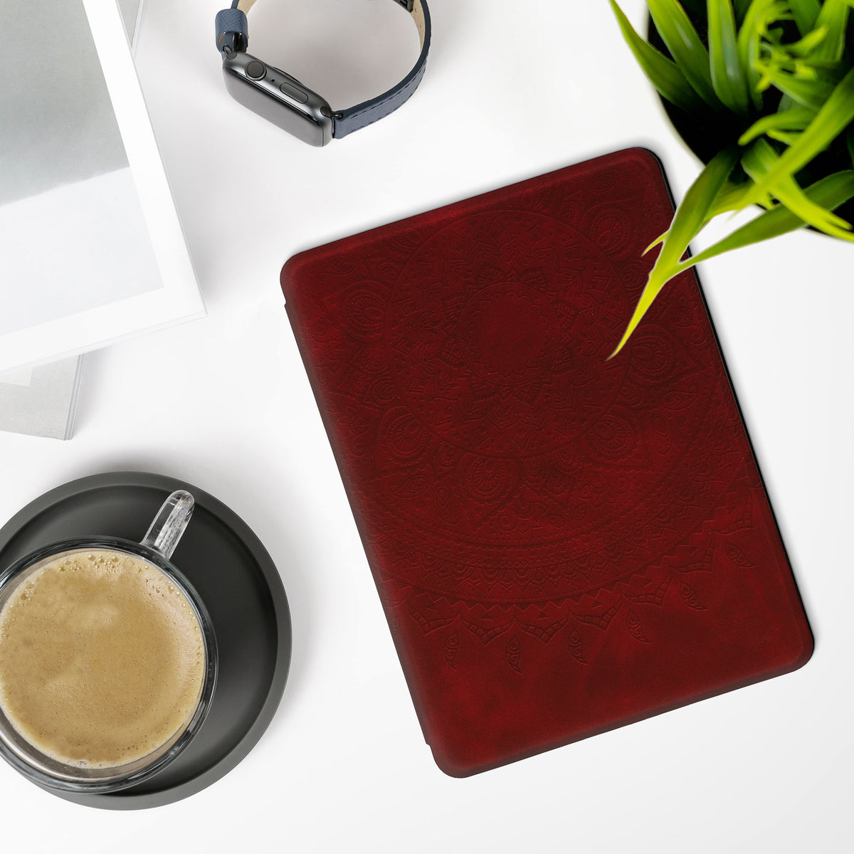 Faux Leather Flip Case for Kindle Paperwhite 11th Generation 2021