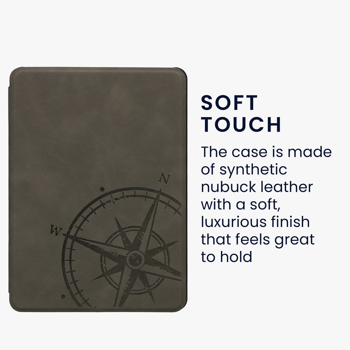 Faux Leather Flip Case for Kindle Paperwhite 11th Generation 2021