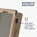 Flip Case with Hand Strap for Amazon Kindle Paperwhite (models up to 2017) Taupe Compass
