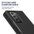 kwmobile Flip Hard Case compatible with Samsung Galaxy Z Fold 2 5G - Foldable Phone Case - Phone Cover