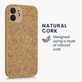 iPhone 12 Cork Phone Case TPU
