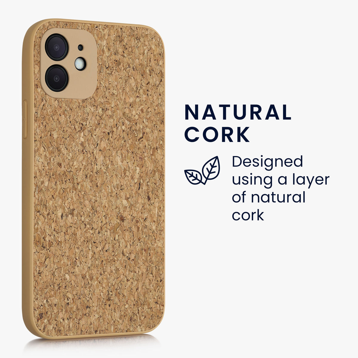 iPhone 12 Cork Phone Case TPU