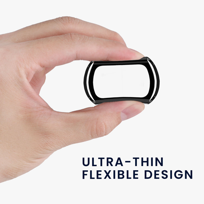 kwmobile Silikon Hülle für Fitbit Charge 6 / Charge 5 Schutzhülle - Fullbody Display Cover Set aus Silikon - Hüllen