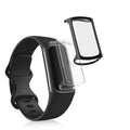 2x Fitbit Charge 6 / Charge 5 Silicone Fullbody Case with Screen Cover