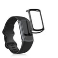 kwmobile Silikon Hülle für Fitbit Charge 6 / Charge 5 Schutzhülle - Fullbody Display Cover Set aus Silikon - Hüllen