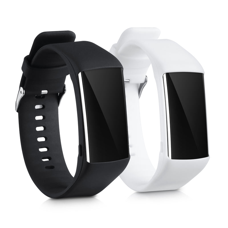 kwmobile Uhrenarmband für Polar A360 / A370 Armband - Fitnesstracker Band Set aus Silikon - Ersatzarmband Smartwatch