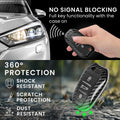 Peugeot Citroen 3-Button Smartkey (Keyless Go only) Hardcover Car Key Cover