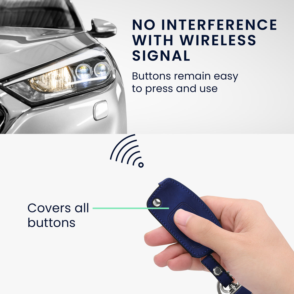Case compatible with Ford car key