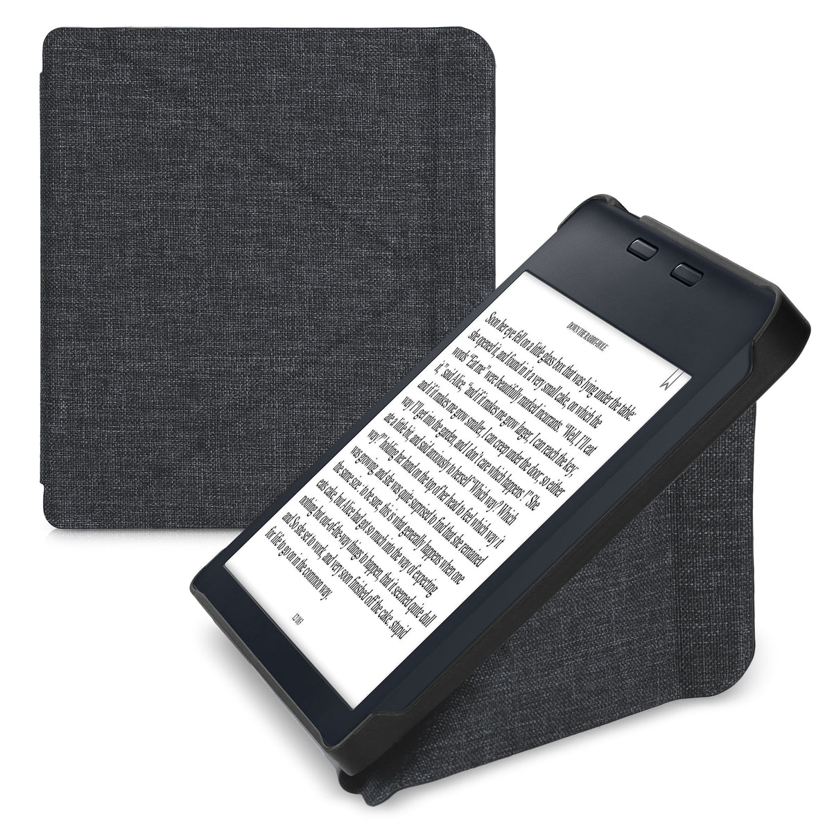 Kobo Libra 2 eReader Case Dark Grey Fabric