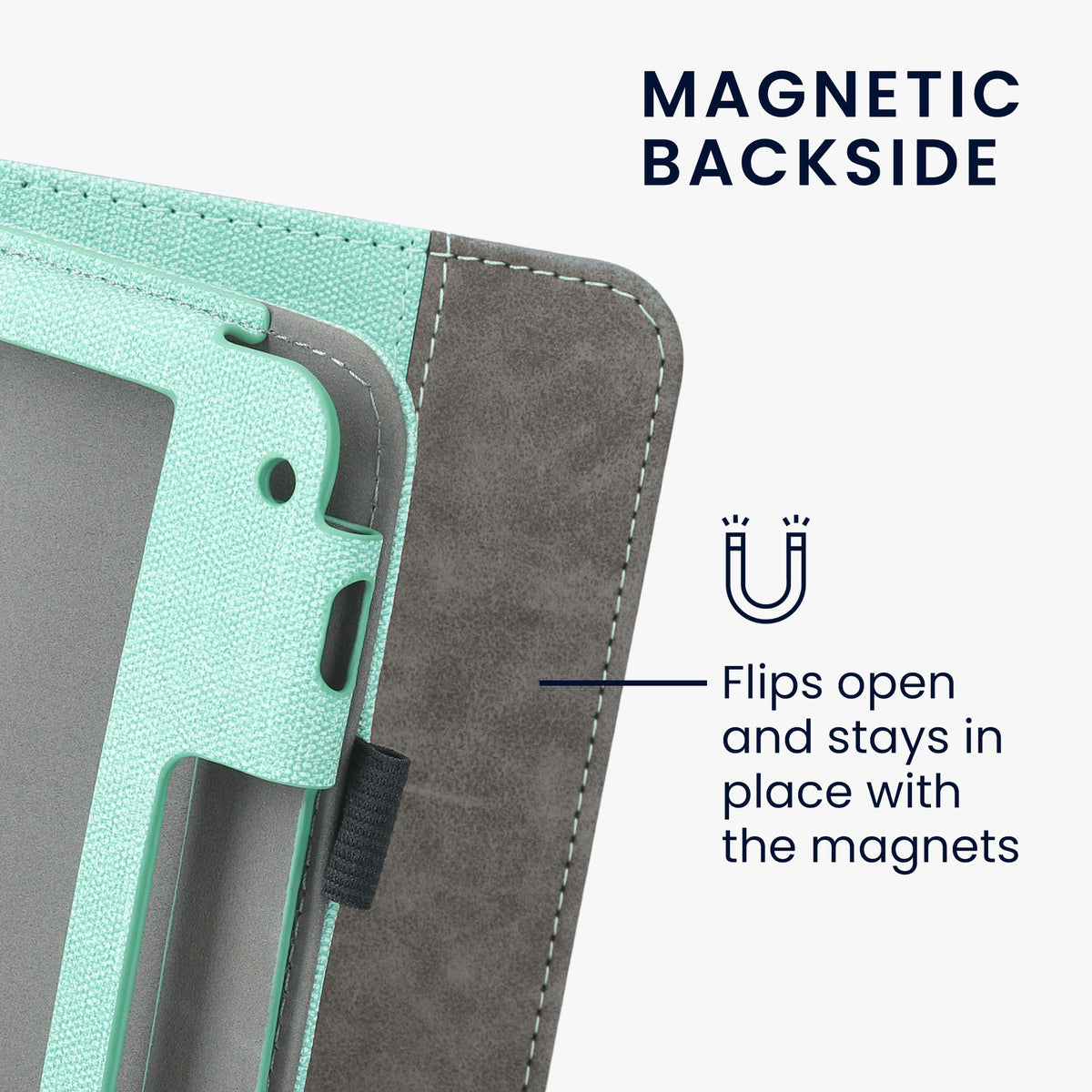 Kobo Libra 2 with Hand Strap Faux Leather Flip Case