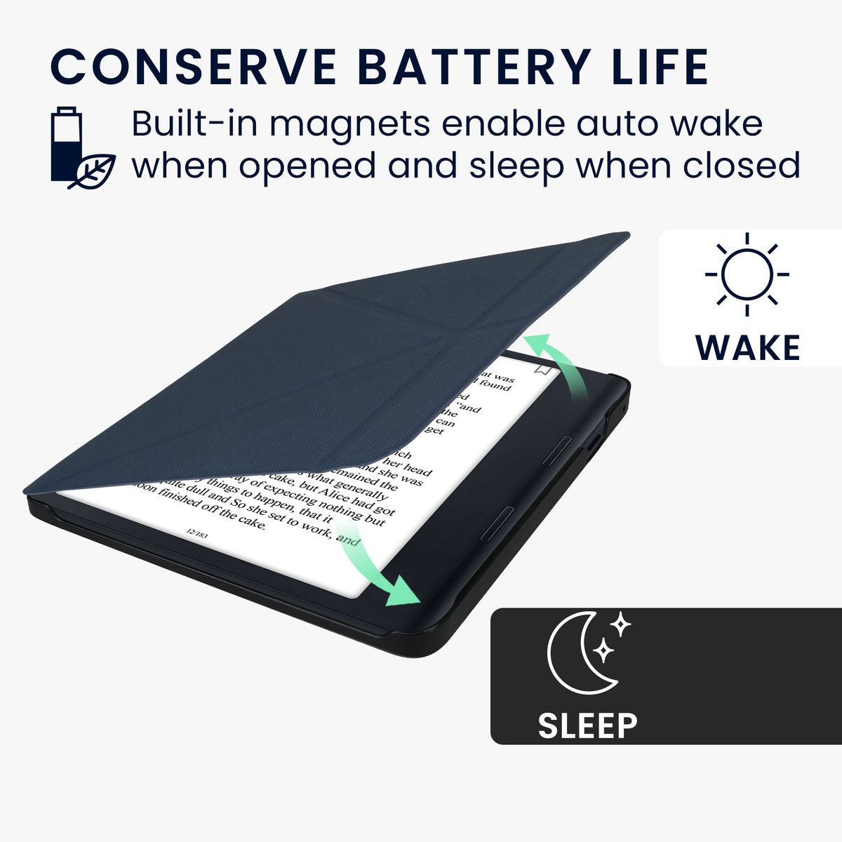 Kobo Sage with Auto Sleep eReader Flip Case