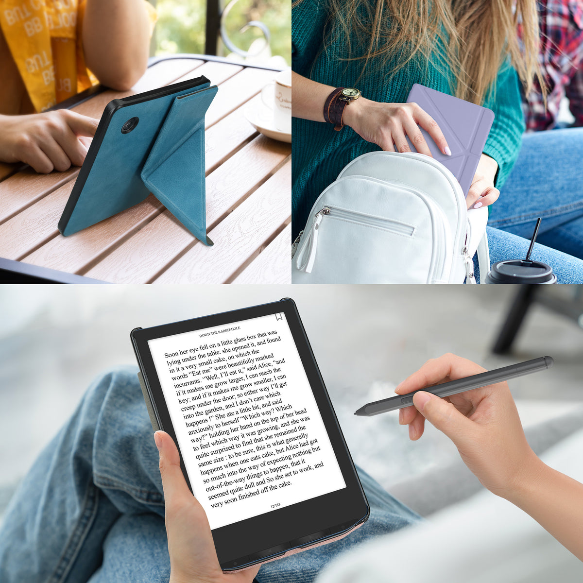 Kobo Sage with Auto Sleep eReader Flip Case