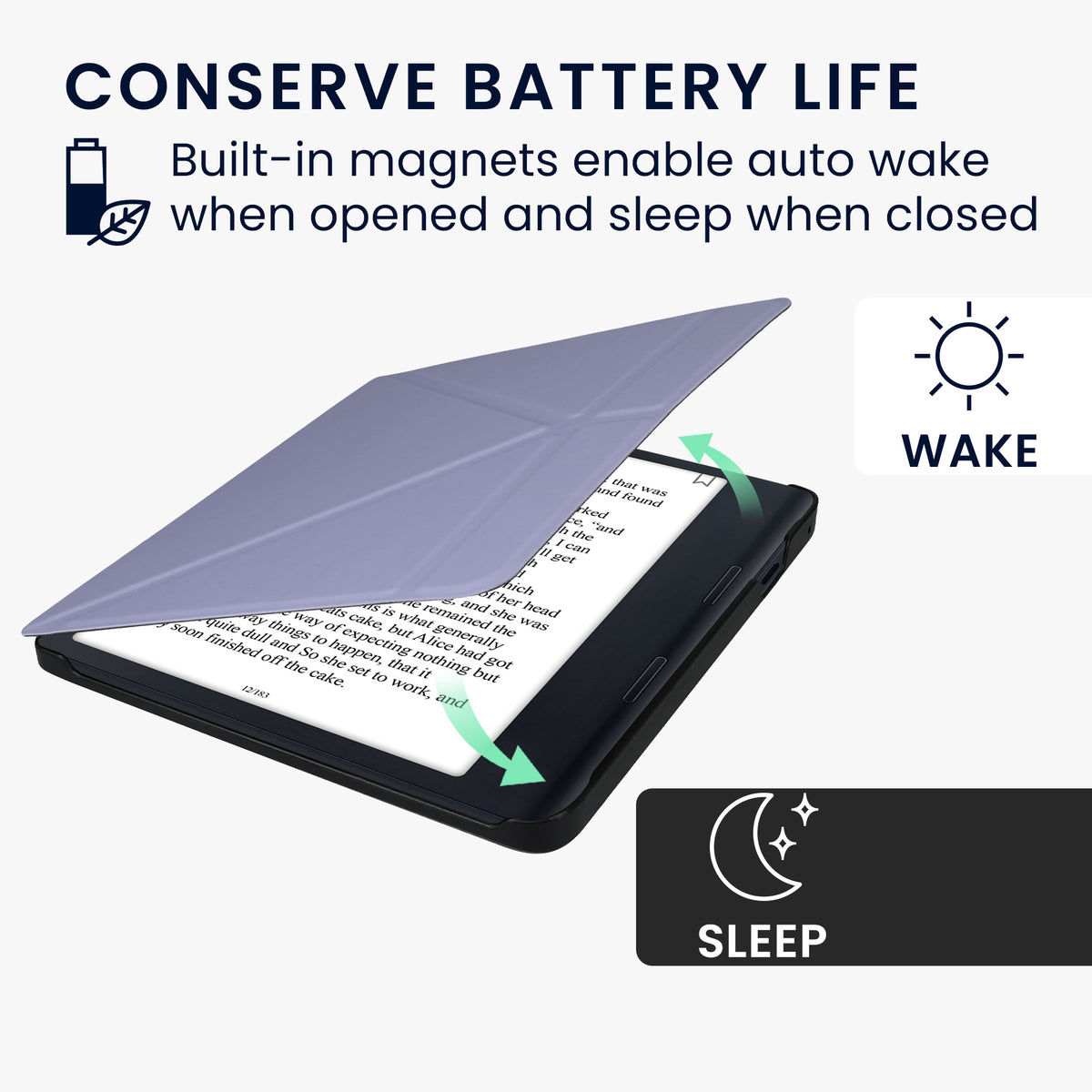 Kobo Sage with Auto Sleep eReader Flip Case
