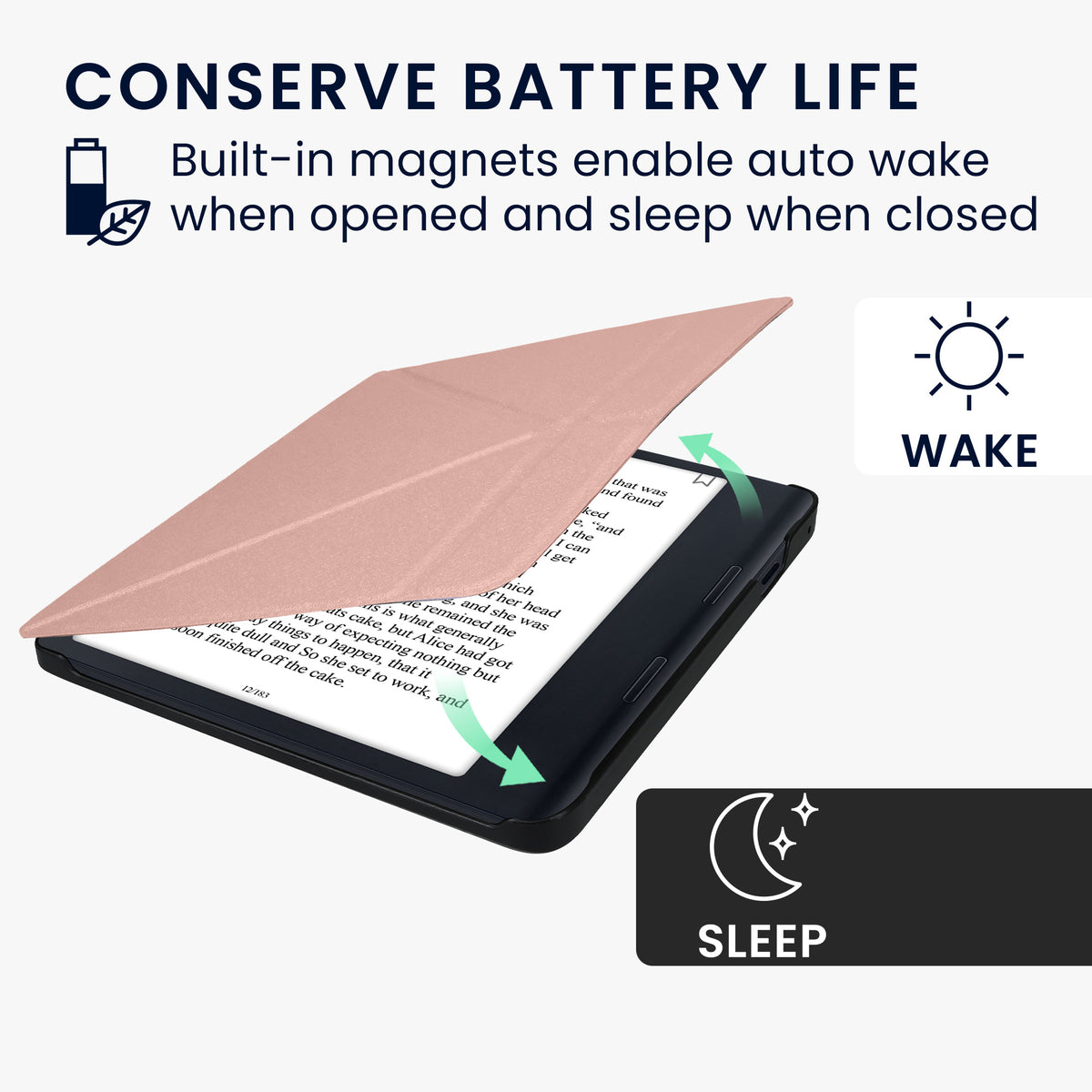 Kobo Sage with Auto Sleep eReader Flip Case