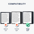 Kobo Sage with Hand Strap Flip Case