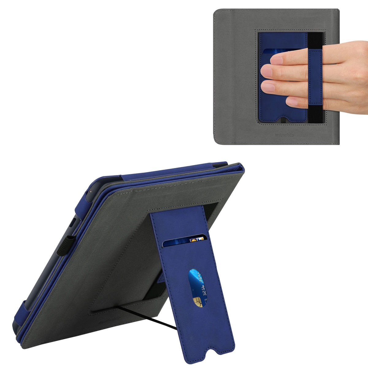 Kobo Sage with Hand Strap Flip Case