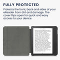 Tolino Vision 6 Faux Leather eReader Flip Case