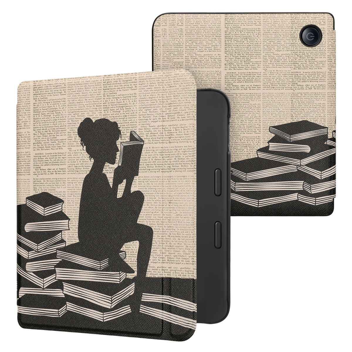 Tolino Vision 6 with Auto Sleep eReader Flip Case