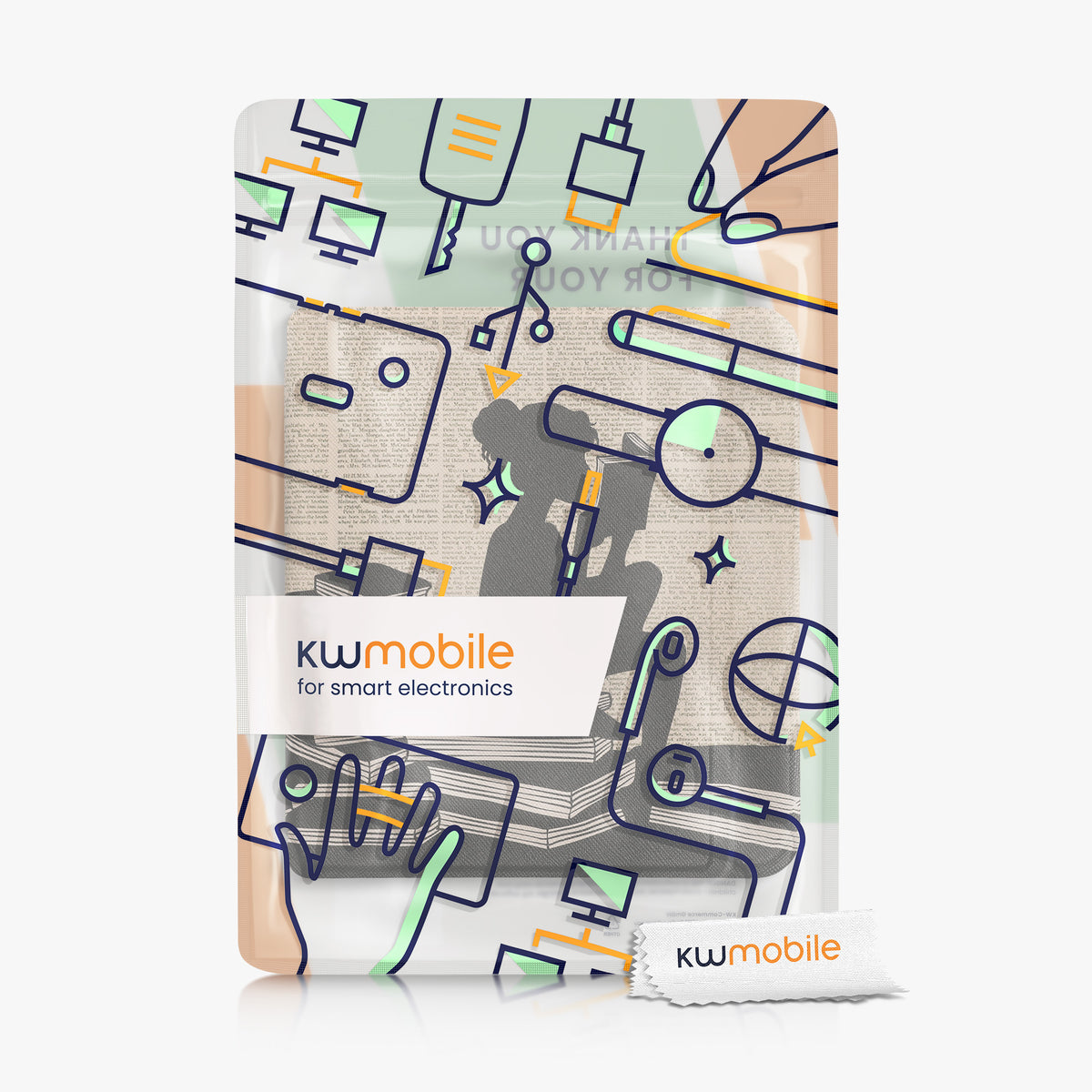 Tolino Vision 6 with Auto Sleep eReader Flip Case