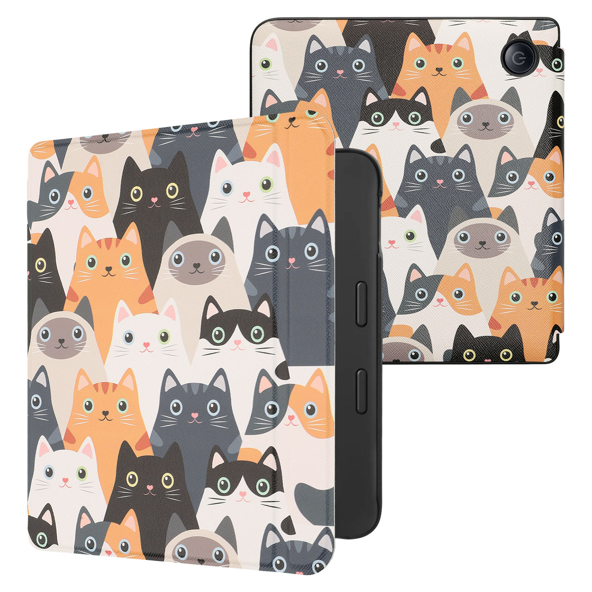 Tolino Vision 6 with Auto Sleep eReader Flip Case