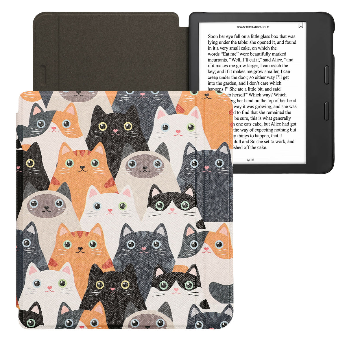 Tolino Vision 6 with Auto Sleep eReader Flip Case