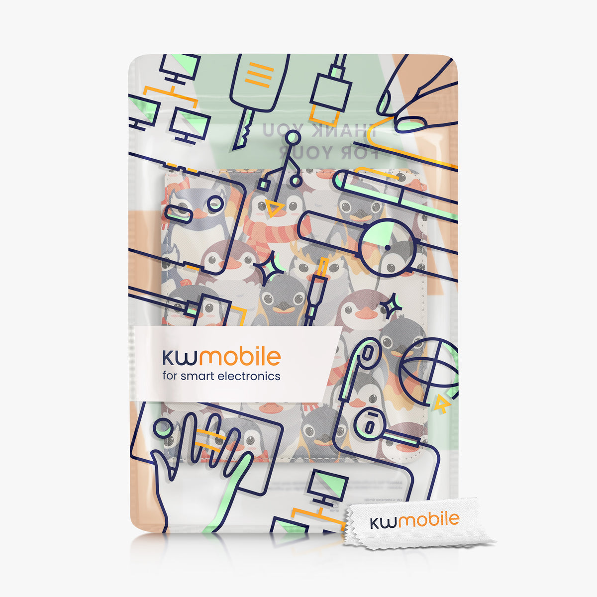 Tolino Vision 6 with Auto Sleep eReader Flip Case