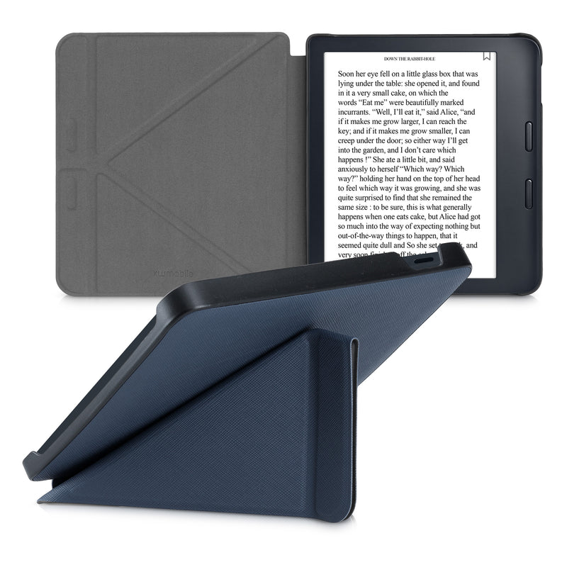 kwmobile Schutzhülle für Tolino Vision 6 Hülle - eReader Klapphülle mit Auto Sleep Funktion - Cover mit Ständer - Hüllen
