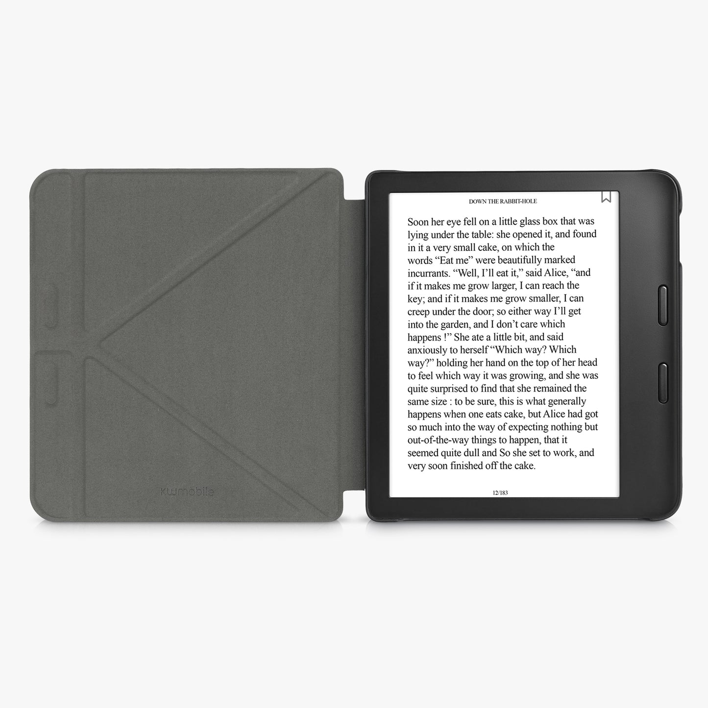 kwmobile Case for Tolino Vision 6 Cover eReader Flip Case with Auto Sleep Function Cover with Stand