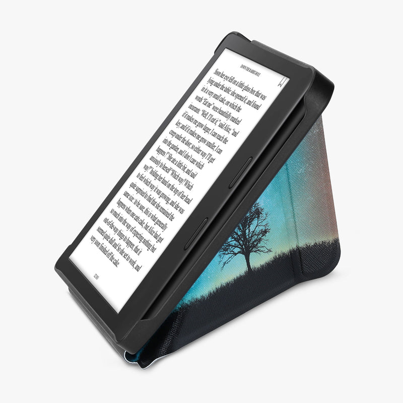 Tolino Vision 6 Faux Leather eReader Case Starry Sky Tree