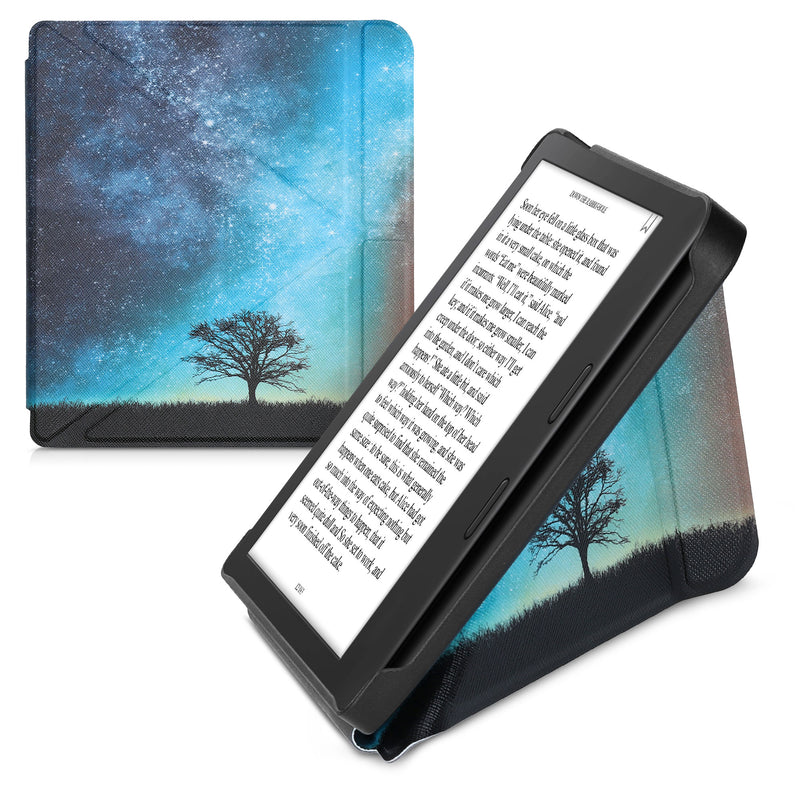 Tolino Vision 6 Faux Leather eReader Case Starry Sky Tree