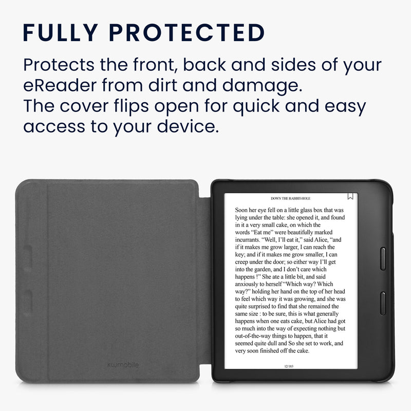 Felt fabric case compatible with Tolino Vision 6