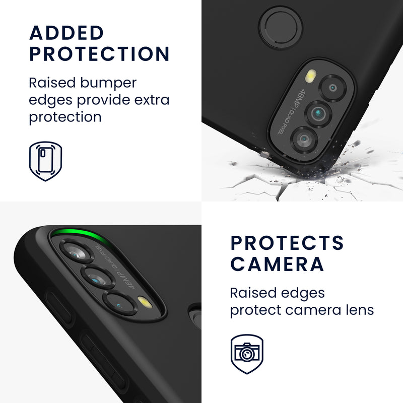 kwmobile Case for Motorola Moto E40 - Wireless Charging - Protective Cover