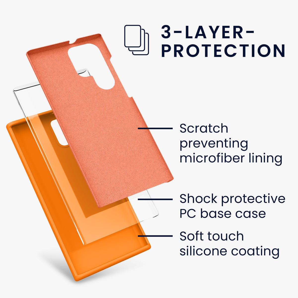 Samsung Galaxy S22 Ultra Silicone Phone Case