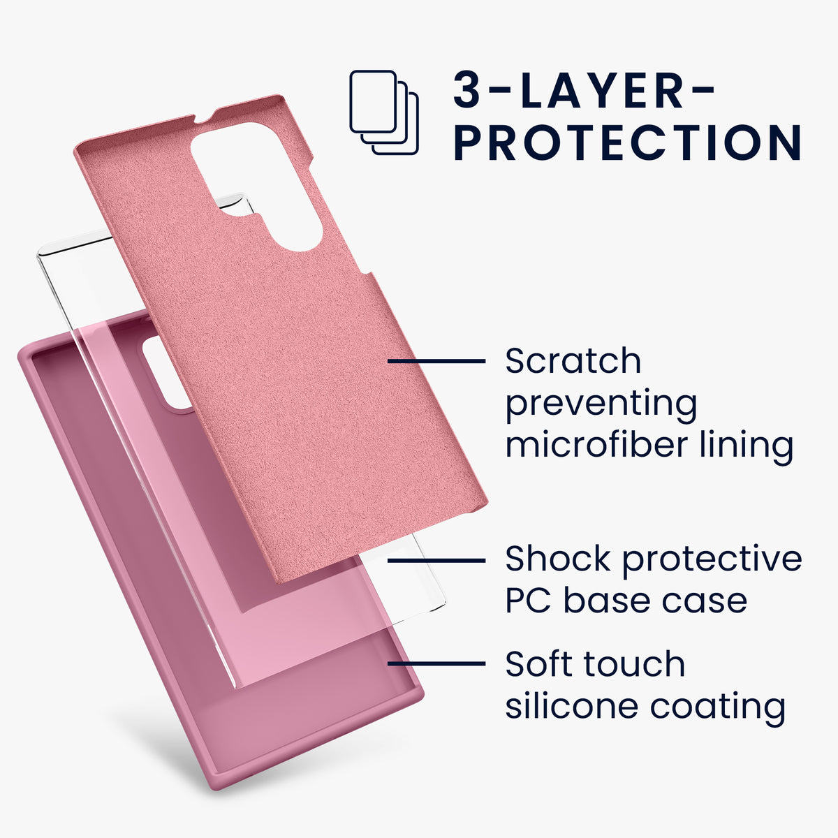 Samsung Galaxy S22 Ultra Silicone Phone Case