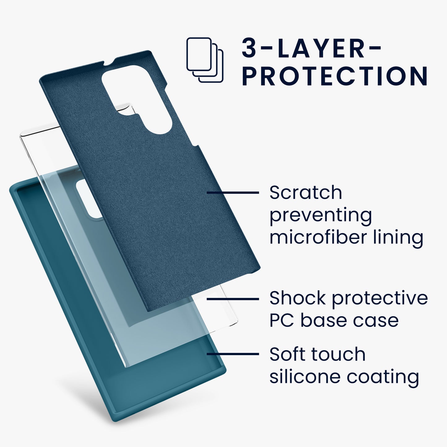 Samsung Galaxy S22 Ultra Silicone Phone Case