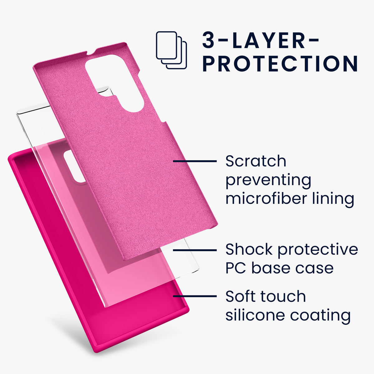 Samsung Galaxy S22 Ultra Silicone Phone Case