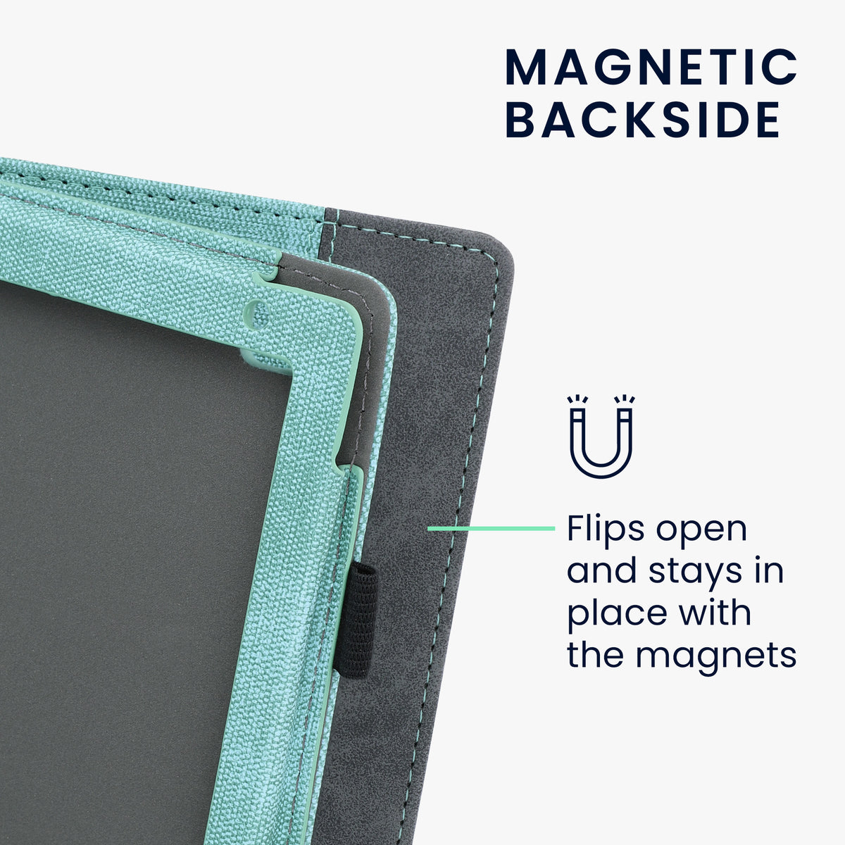 Kobo Aura H2O Edition 2 with Hand Strap Flip Case Two-Tone Mint