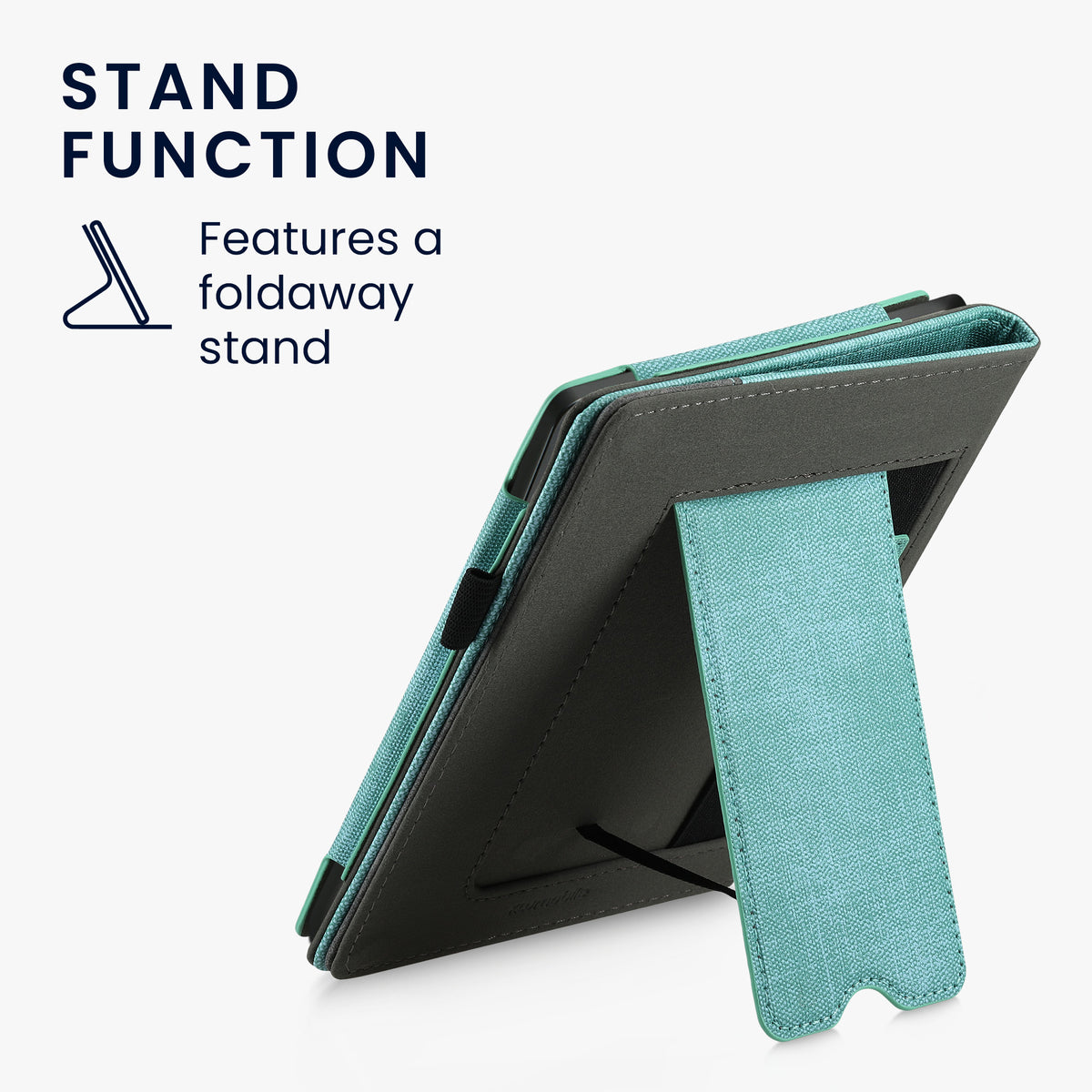 Kobo Aura H2O Edition 2 with Hand Strap Flip Case Two-Tone Mint