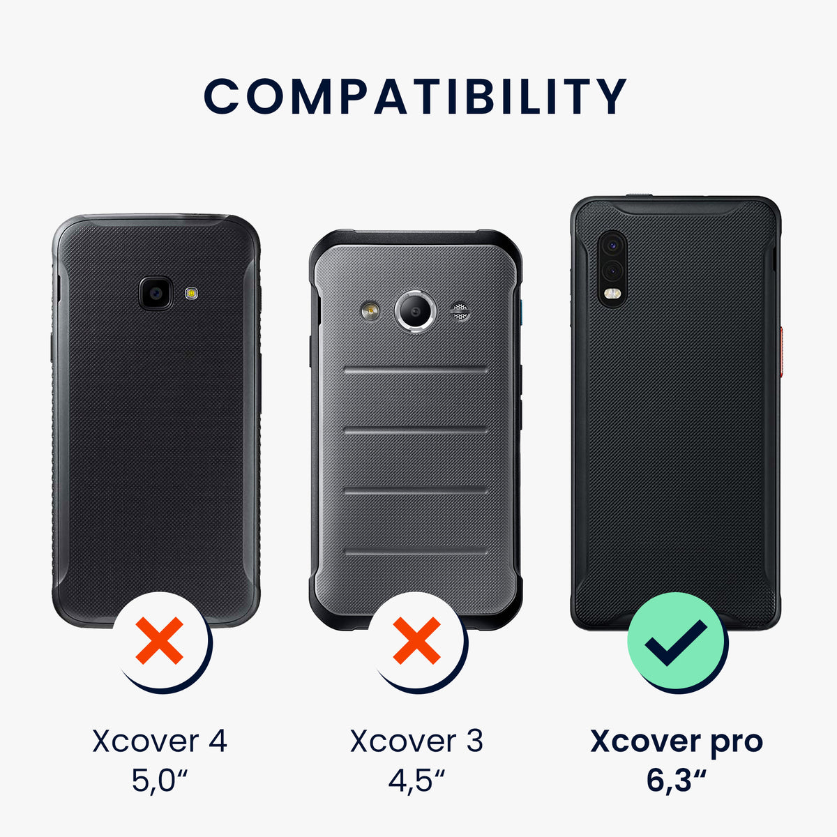 Case compatible with Samsung Galaxy Xcover Pro