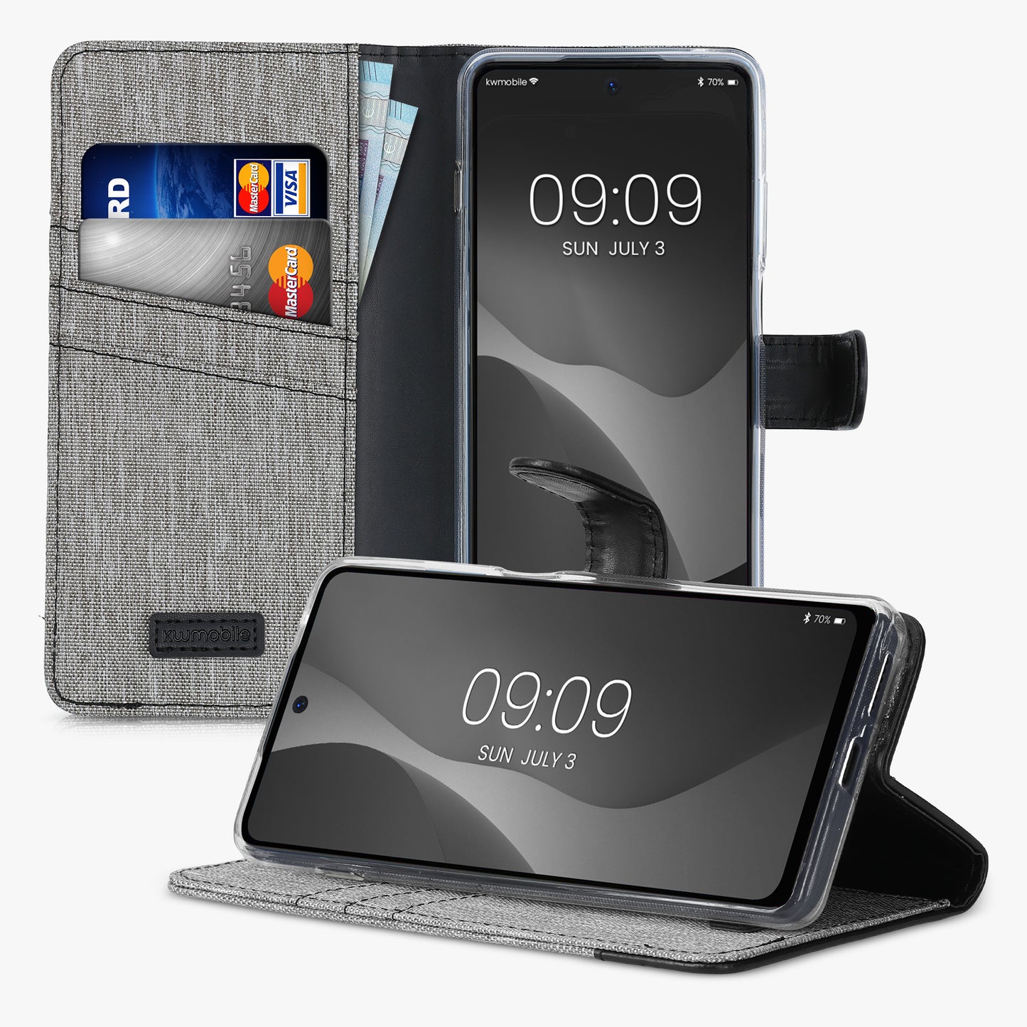 Faux Leather Case compatible with Motorola Moto G200 5G