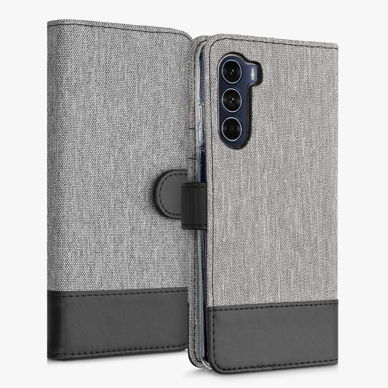 Faux Leather Case compatible with Motorola Moto G200 5G