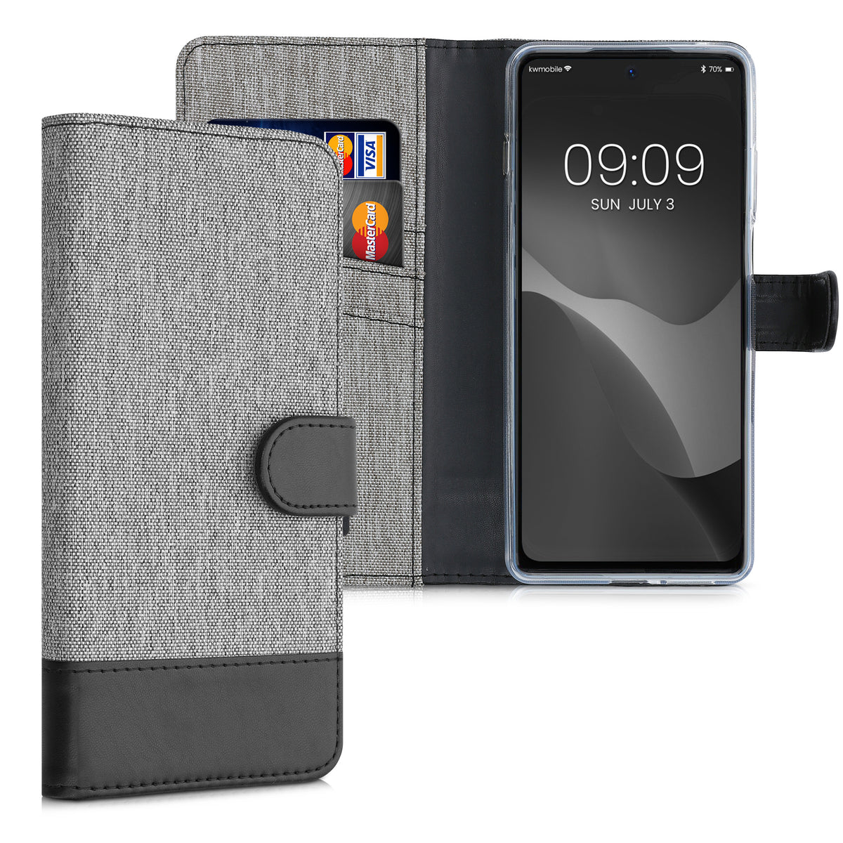 Faux Leather Case compatible with Motorola Moto G200 5G
