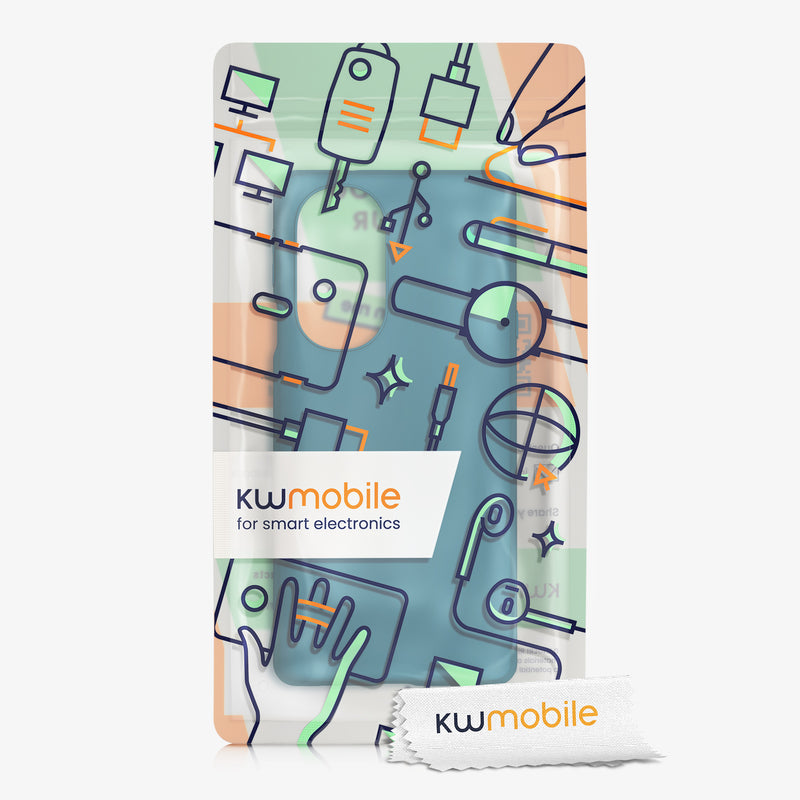 kwmobile Phone Case for Motorola Edge 30 Pro / Edge Plus 2022 / Edge X30 Case - Wireless Charging - Protective Cover