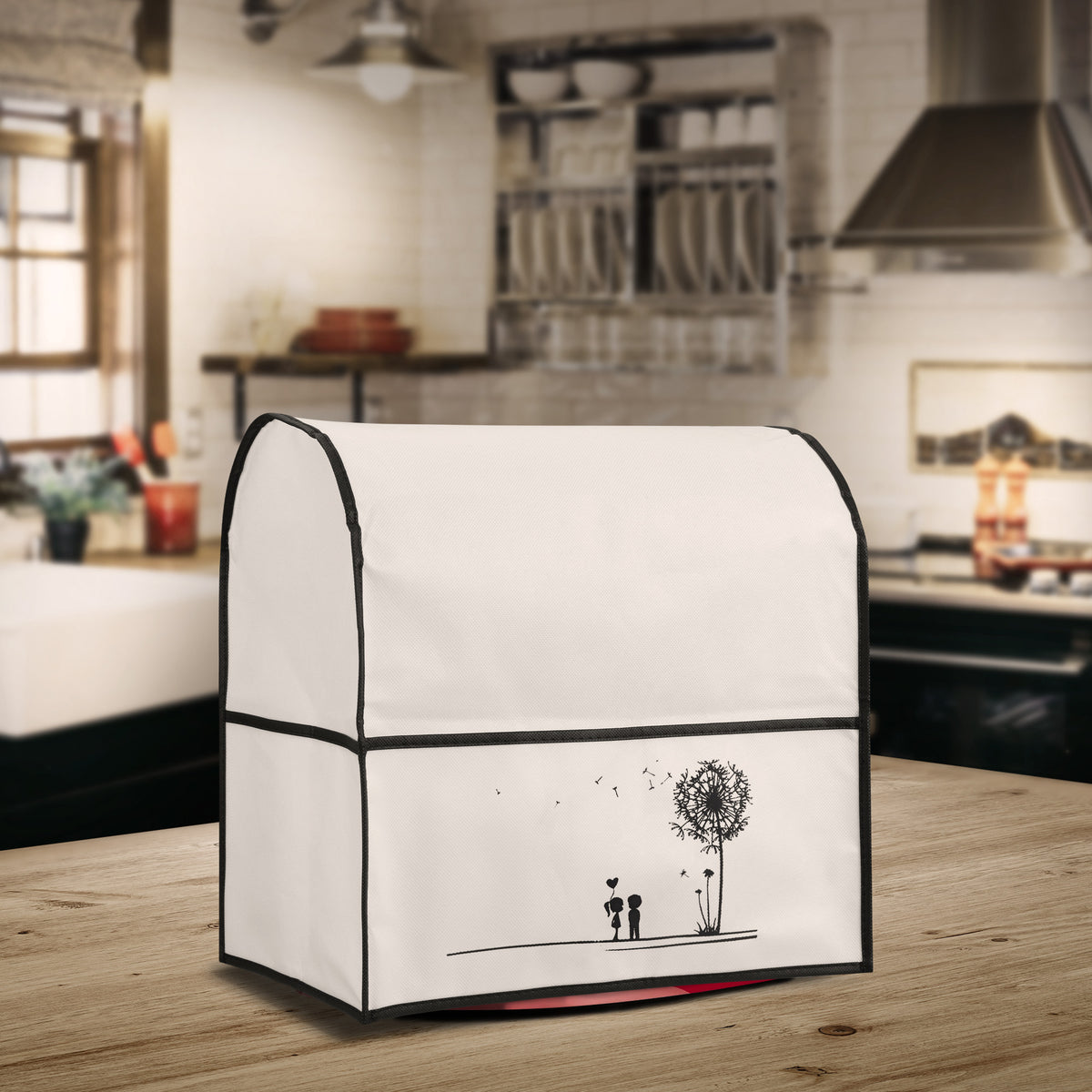 KitchenAid 4.3-4.8 liter Dust Cover White Heart