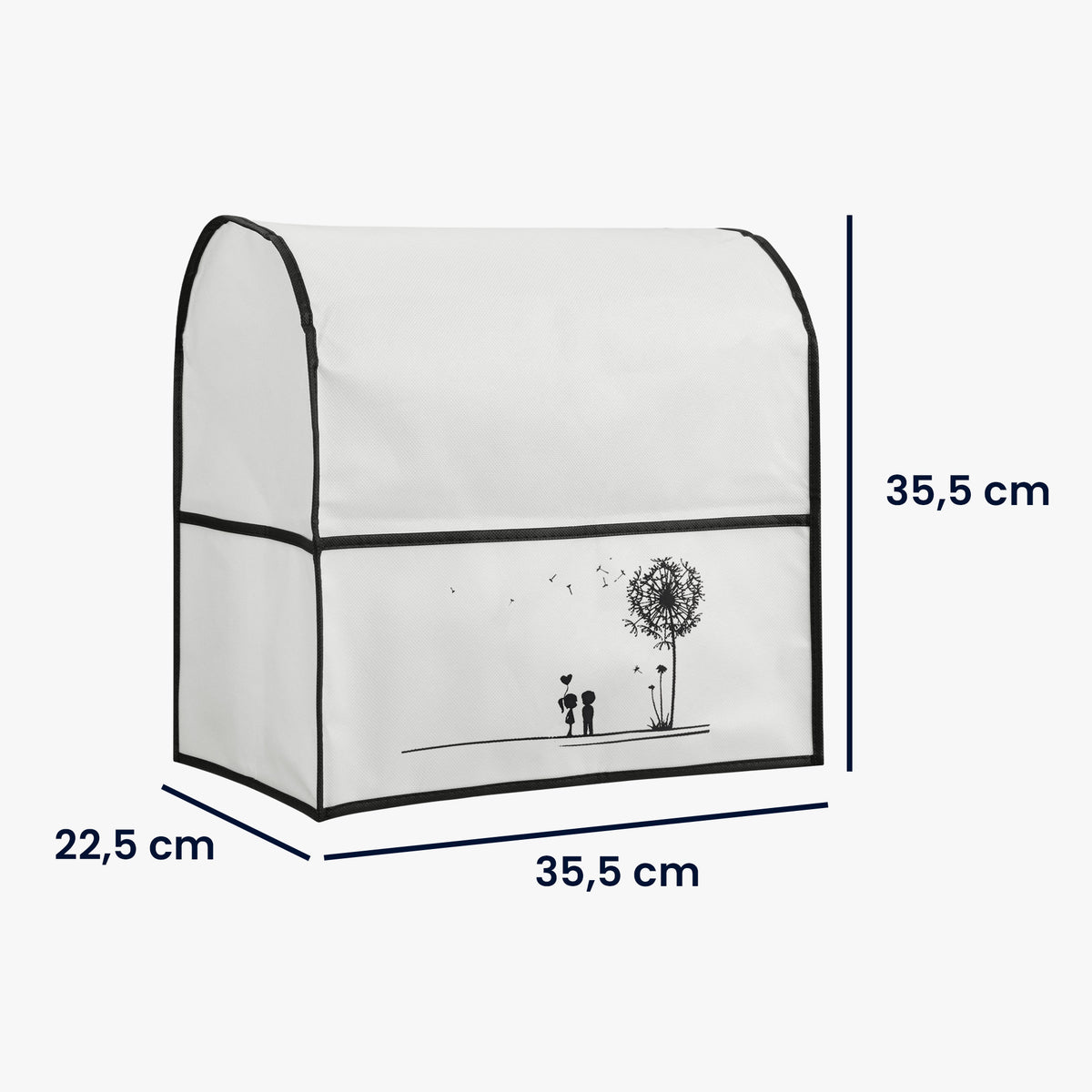 KitchenAid 4.3-4.8 liter Dust Cover White Heart