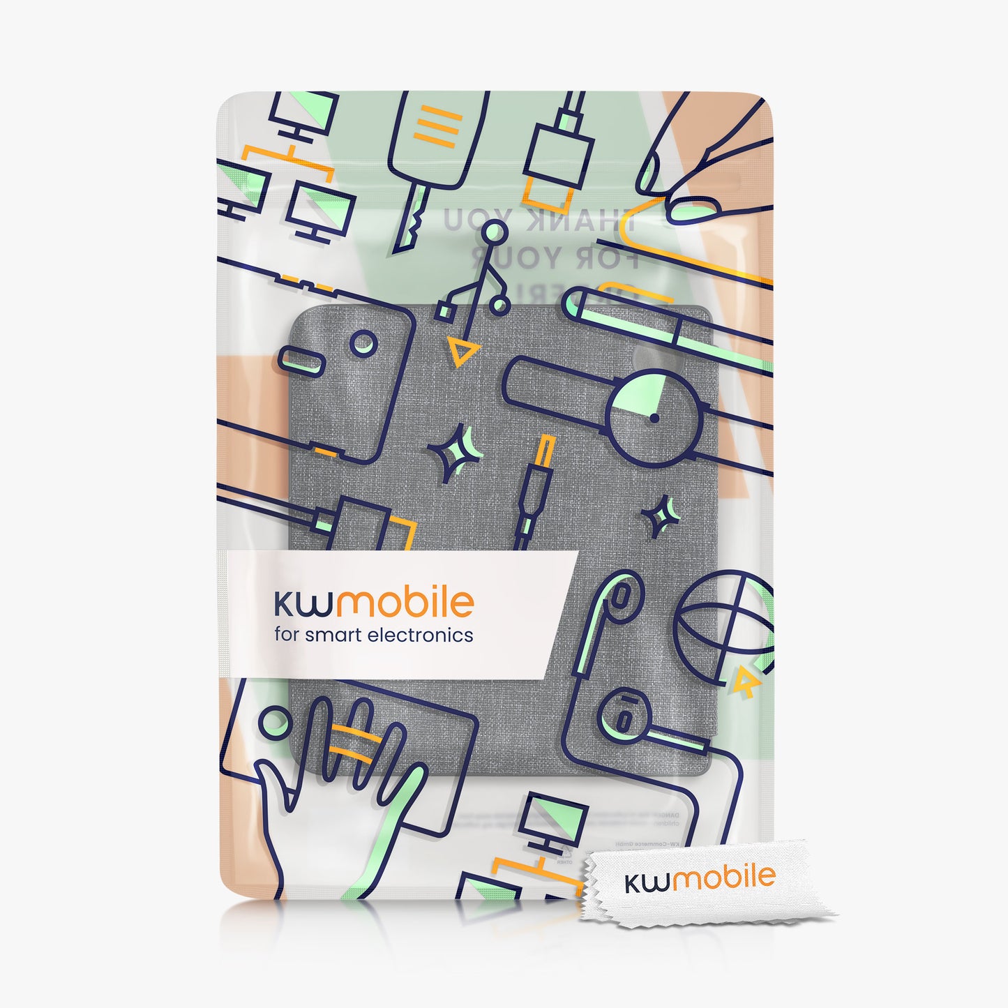 Fabric cover compatible with Kobo Libra 2