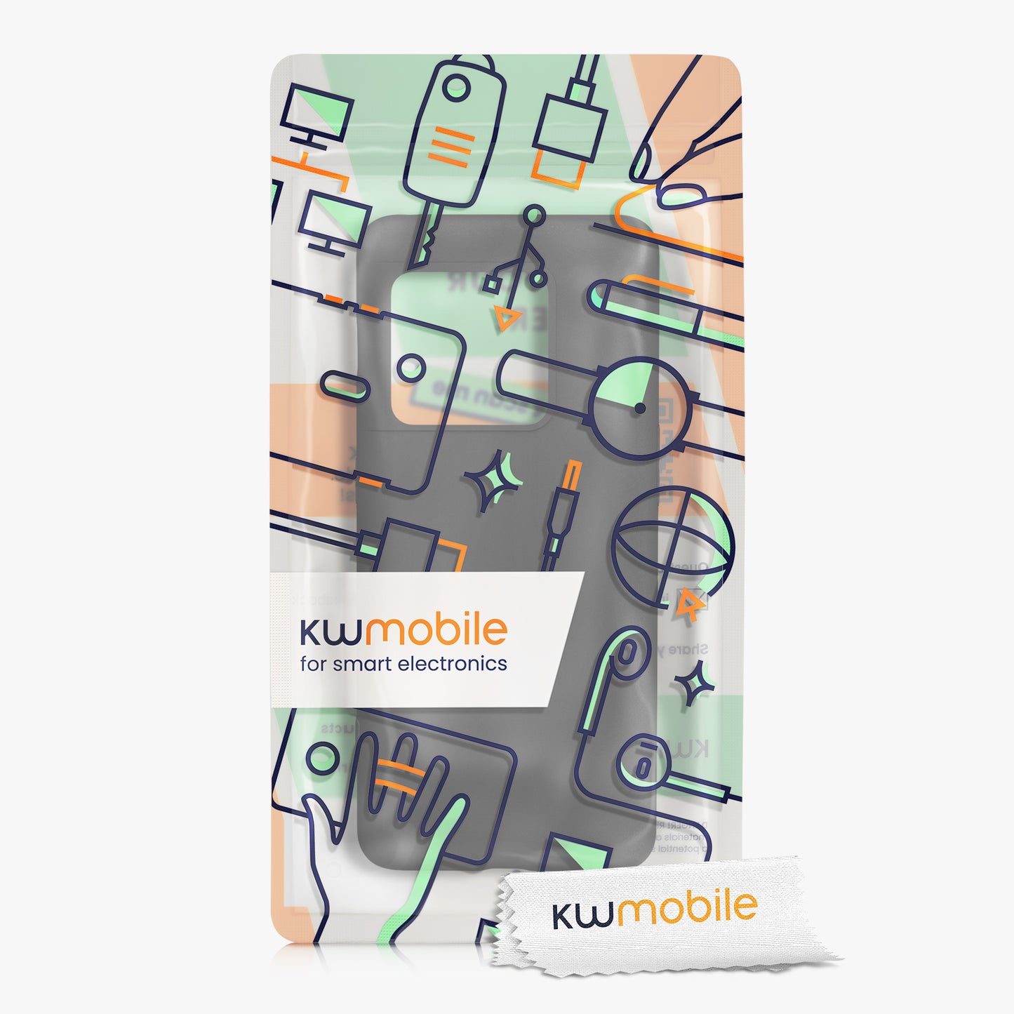 kwmobile Phone Case for OnePlus 10 Pro 5G - Wireless Charging - Protective Cover