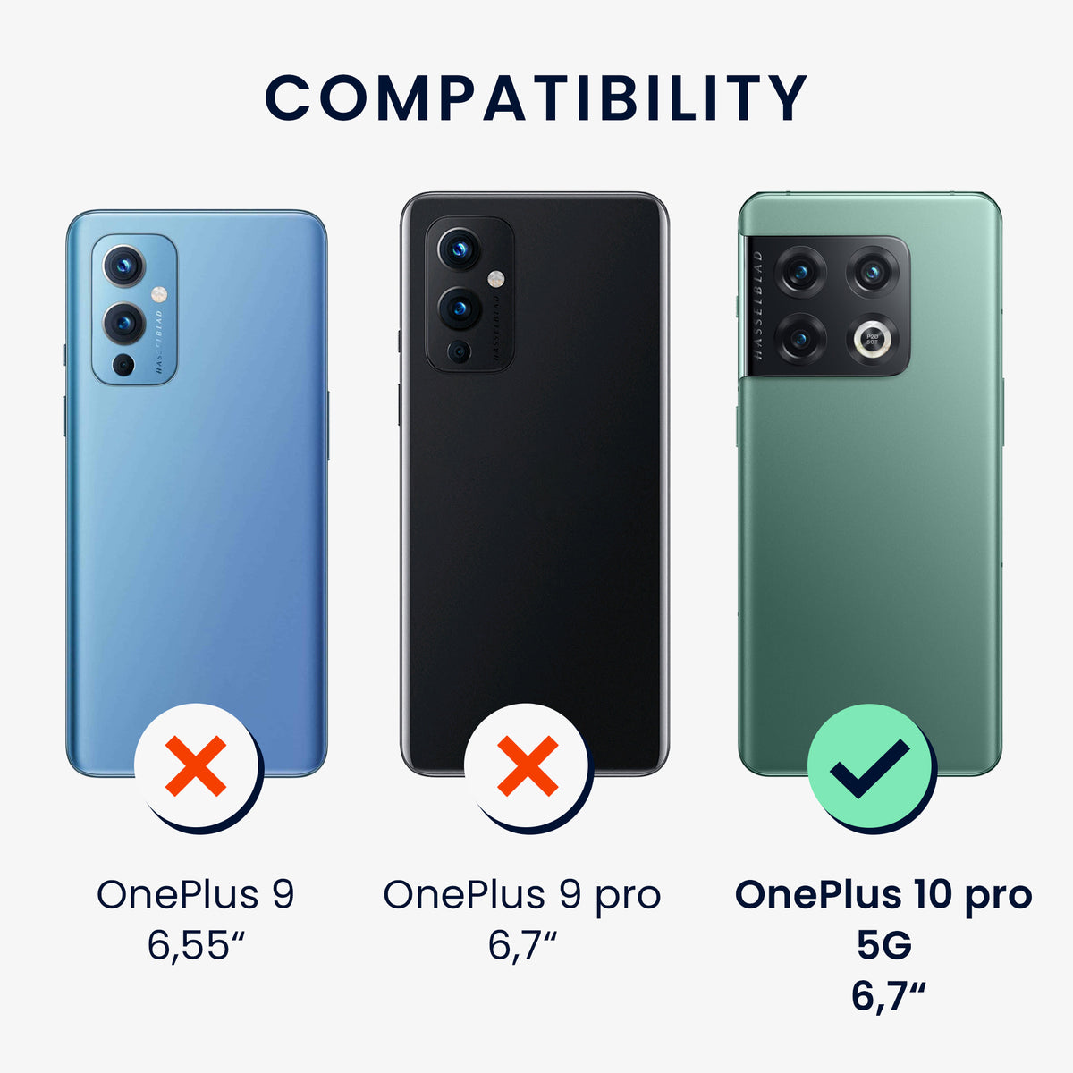 Faux Leather Case Compatible with OnePlus 10 Pro 5G
